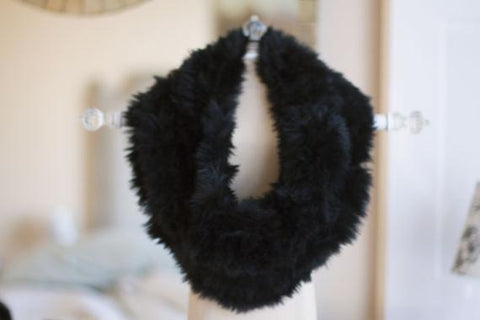 Rabbit Fur Cowl